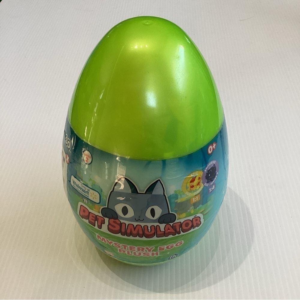 Pet Simulator Series 2 Green Mystery Egg Plush Walmart Exclusive 2024 NIB